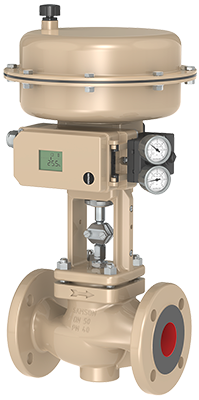 pneum. Stellventil 3241 mit 3277 und 3730 Standard pneum. Stellventil 3241 mit 3277 und 3730 Standard