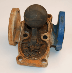 Defekte Kondensatableiter Defekte Kondensatableiter