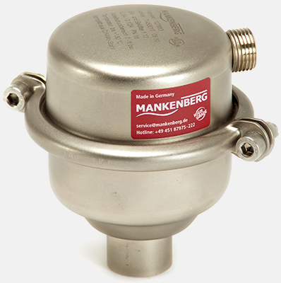 Entlüfter Edelstahl