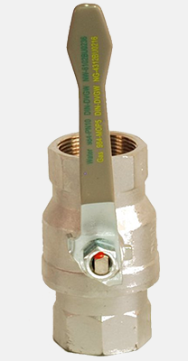 Muffen-Kugelhahn Edelstahl Trinkwasser