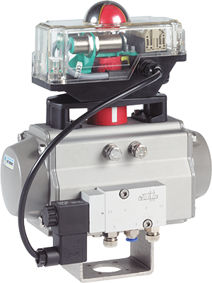 pneum. Schwenkantrieb mit Rückmeldung