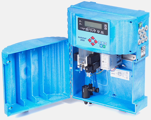 Resthärteüberwachungsgerät Testomat