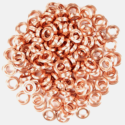 Manometer-Dichtungen Kupfer Manometer-Dichtungen Kupfer